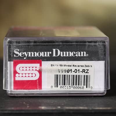 Seymour Duncan SH-1 59 Neck Reverse Zebra Humbucker Pickup PAF Les Paul image 3