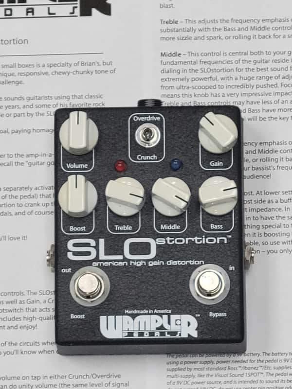 Wampler SLOstortion 2010s - Black image 1