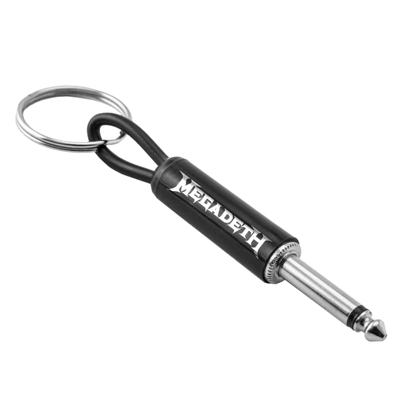 Megadeth Logo Guitar Plug Keychain image 1