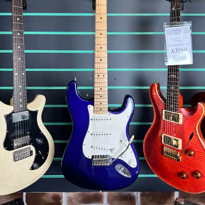 Fender Mexican Standard Stratocaster Midnight Blue 2001 Electric Guitar image 2
