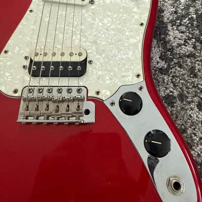 Fender Cyclone Deluxe Series 2001 MIM Candy Apple Red Rosewood Fretboard Guitar image 3