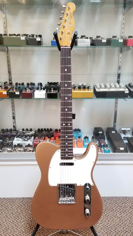 used Fender Vintera III Mid '60s Telecaster with Rosewood Fingerboard in Firemist Gold, Very Good Condition with Gig Bag