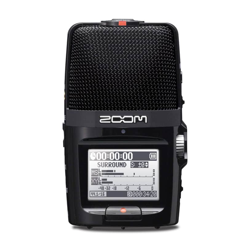 Zoom H2n 24-Bit 96kHz WAV/MP3 Handy Audio Recorder w/USB Computer Interface image 1