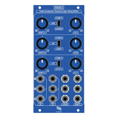 Syntonie Seuils - Triple Comparator / Boolean Logic / Ramp Shifter Eurorack Video Module image 2