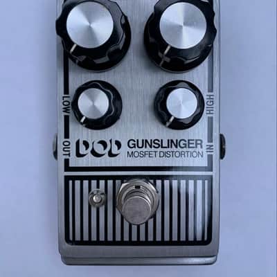 DOD Gunslinger Mosfet Distortion 2010s - Silver image 2
