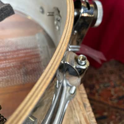 1960s Gretsch 4x14 Progressive Jazz X4175 Snare Drum Black Diamond Pearl image 12
