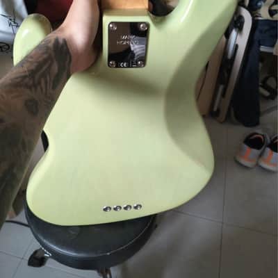 Fender Mark Hoppus P bass 2012 - Surf Green image 2