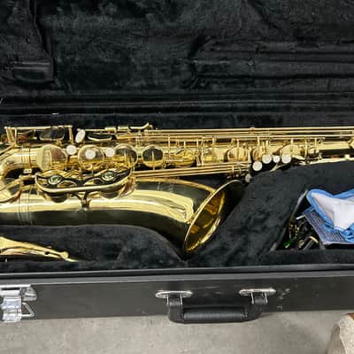 Selmer TS600L Student-Level Tenor Saxophone 2010s - Clear Lacquer Brass image 1