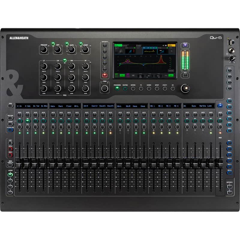 Allen & Heath Qu-6 38-channel Digital Mixer image 1