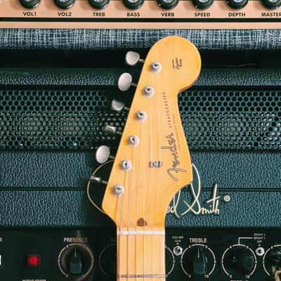 2022 Fender American Vintage II '57 Stratocaster - Seafoam Green Strat - w/OHSC image 2