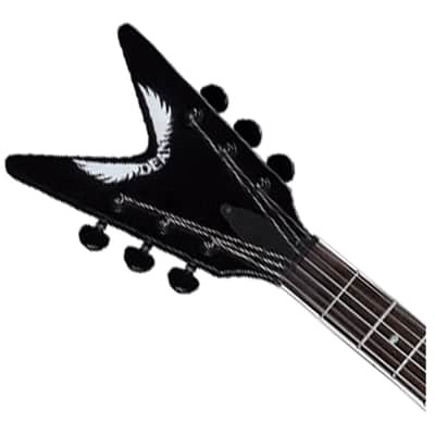 Dean ML 79 Electric Guitar - Black to Blue Fade image 4