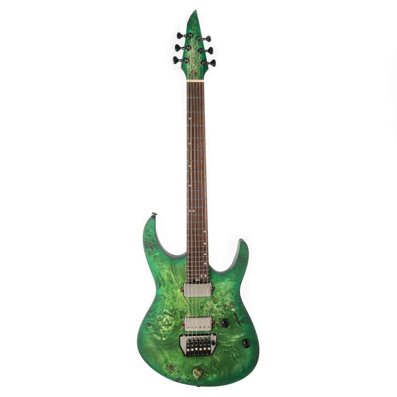 EART EXP-H6-ULTRA, Roasted Bookmatch Mahongay,24 Stainless Steel Frets image 1