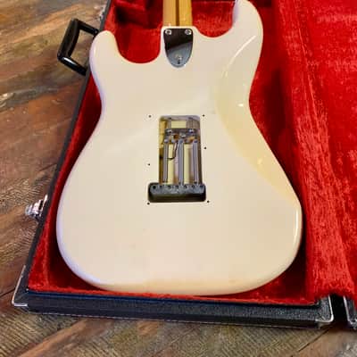 Tokai Silver Star Super strat c 1980 Olympic white original vintage mij japan matsumoku fujigen image 11