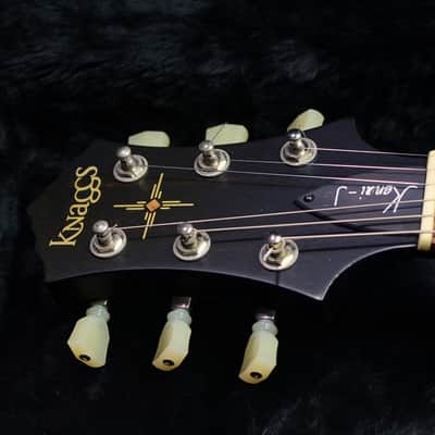 Knaggs Kenai J H2 Dark Tobacco Burst - Rosewood Board image 3