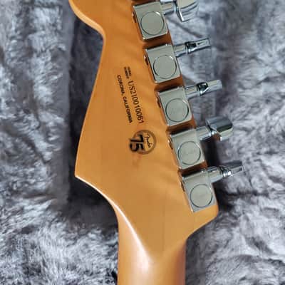 2021 Fender American Ultra Luxe Stratocaster HSS Floyd Rose Silverburst w/OHSC image 23
