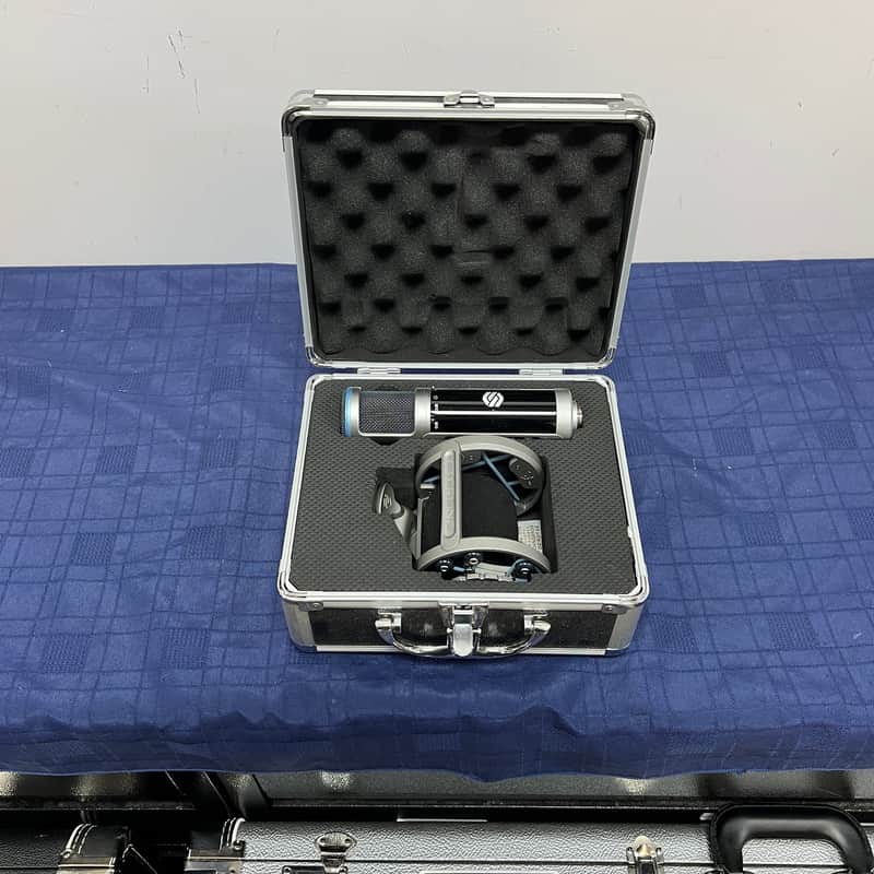Used Sterling ST155 Large Diaphragm Condenser Microphone Mic Microphone with Case and Shock Mount image 1