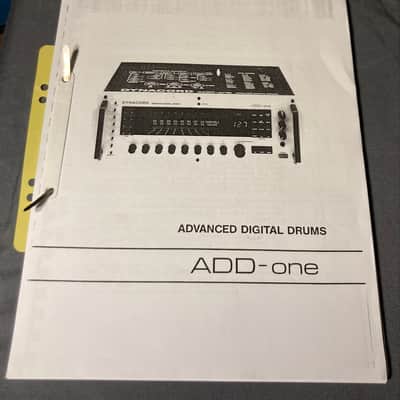 Dynacord ADD ONE 1980s Hybrid 8 Voice 12-Bit Drum Sampler & Drum Synthesizer 230/120V w/ Analog Self-Resonating CEM 3389 Filters per each of the 8 Voices image 7