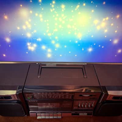 SONY CFS-1000S πRaReπ Vintage Stereo Cassette Boombox image 5