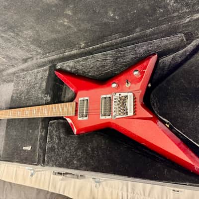 Tokai Super Edition FSD-65 *Five Star* Explorer MIJ Japan 1980s - Red Sparkle image 23