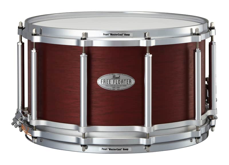 Pearl FREE FLOATING 14"X8" AFRICAN MAHOGANY SNARE DRUM image 1