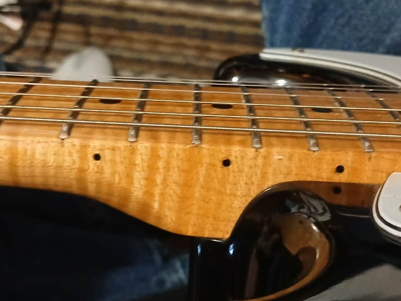 Fender / Squier Bullet 1986 - MIJ Fujigen, Flamed Maple Neck image 1