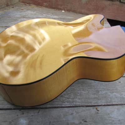 Harptone S-6NC Sultan guitar Sam Koontz vintage 1960s 1970s Vintage arched back cutaway image 5