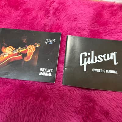 2012 / 2018 Gibson Owners Manual Lot Case Candy image 1