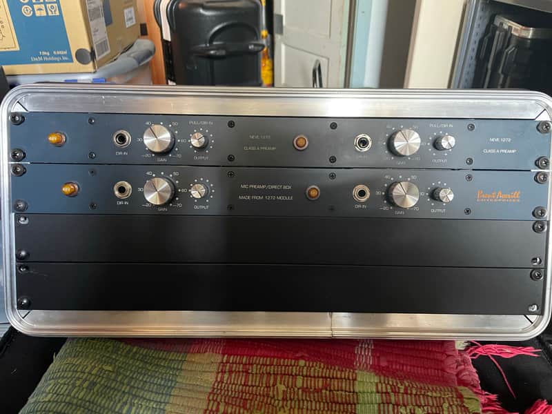 BAE Brent Averill 1272 Neve Vintage 1272, 2 pairs of preamps image 1