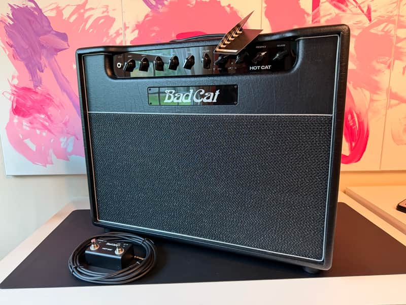 Bad Cat Hot Cat 45 Combo Amp - 2-Channel 45-Watt 1x12" Guitar 2022 - Present - Black image 1