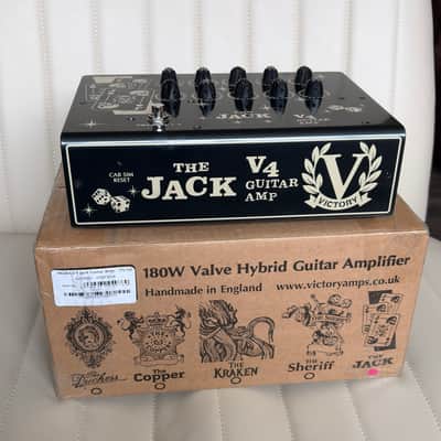 Victory Amps V4 The Jack 2-Channel 180-Watt Hybrid Guitar Amp Pedal 2022 - Present - Black image 1