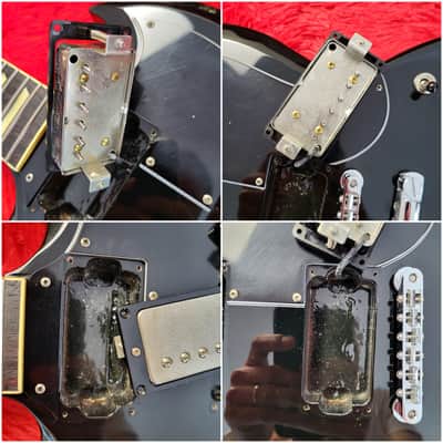 History SH-SG 2010 SG Standard Black - Heritage Wood - Original Hard Shell Case - Made By Fujigen in Japan MIJ image 22