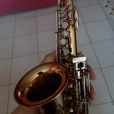 Ultra rare vintage curved Sopranino Saxophone Eb , hanmade sax Prof. Orsi Milano completely restored !!!!! image 14