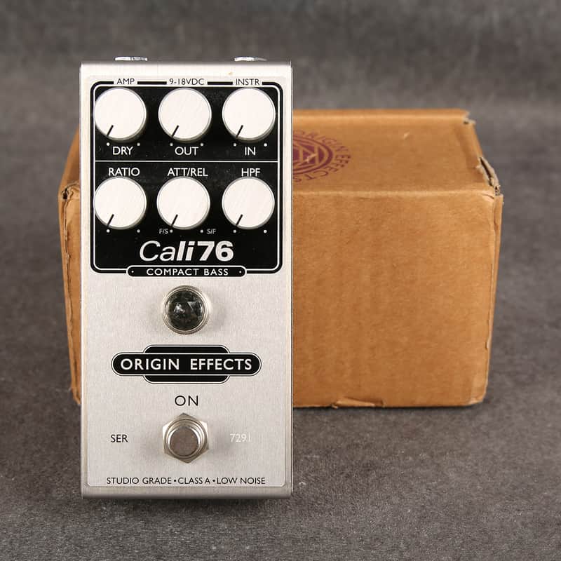 Origin Effects Cali76 Compact Bass Compressor Pedal - 2nd Hand (170484)