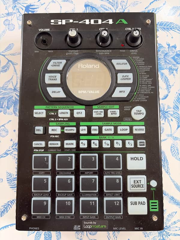 Roland SP-404A Linear Wave Sampler 2017 - Present - Black image 1