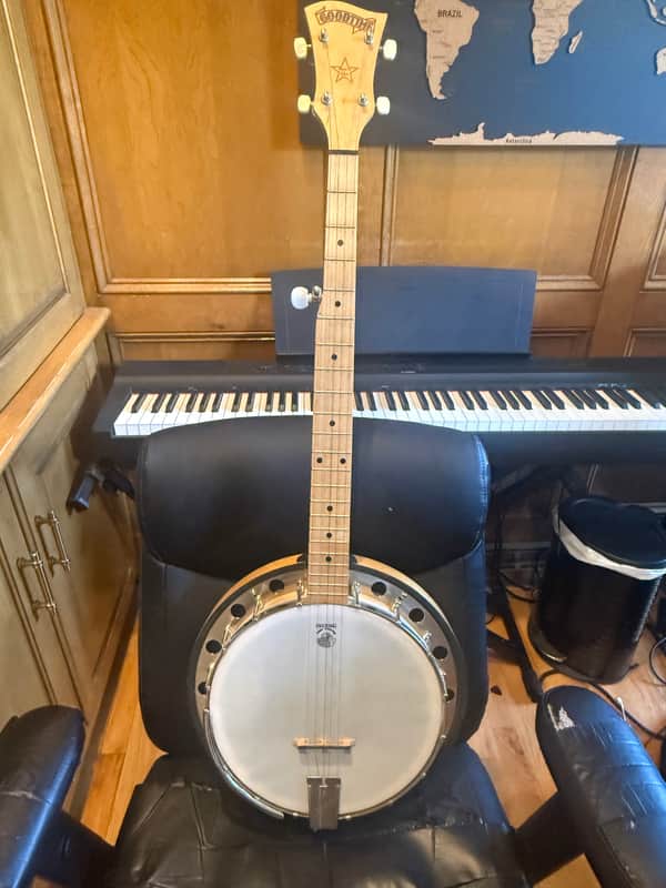 Deering Goodtime 5 String Banjo 2010s - Natural image 1
