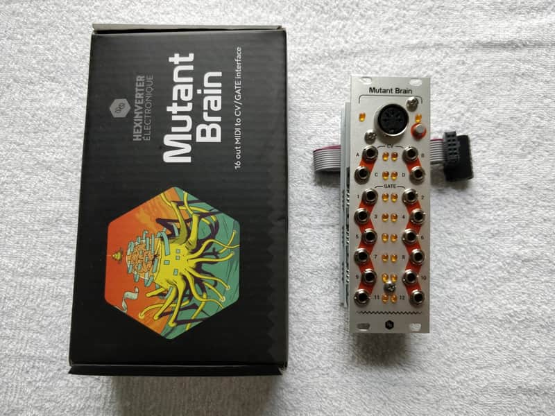 Hexinverter Mutant Brain - MIDI To CV Converter - Eurorack Module - 8hp image 1