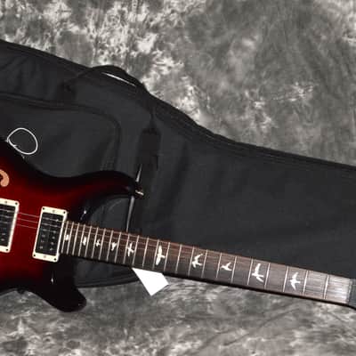 2019 PRS - CE Bolt-On Semi Hollow - Scarlet Smokeburst image 3