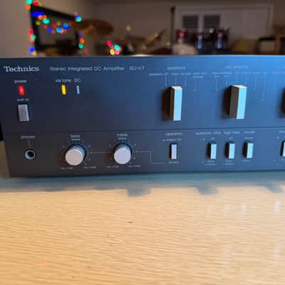 Technics SU-V7 Stereo Integrated DC Amplifier Rare Gray | Reverb
