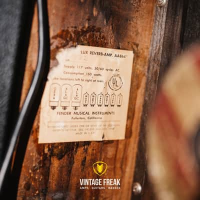Fender Vibrolux Reverb 1966 - 1967 image 4