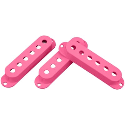 DiMarzio USA MADE DM2001 Strat Pickup Covers (3) - PINK