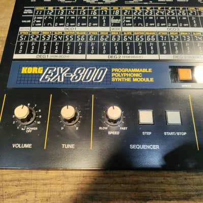 Korg EX-800 SERVICED W POWER SUPPLY image 2