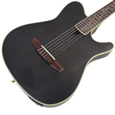Ibanez TOD10N Tim Henson Signature Nylon Acoustic-Electric Guitar Black (Used) image 5