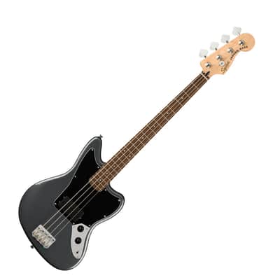 Squier Affinity Series Jaguar Bass H - Charcoal Frost Metallic image 2