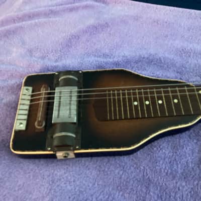 Regal LAP STEEL 40's ? - ANTIQUE BROWN SUNBURST Good Condition image 7