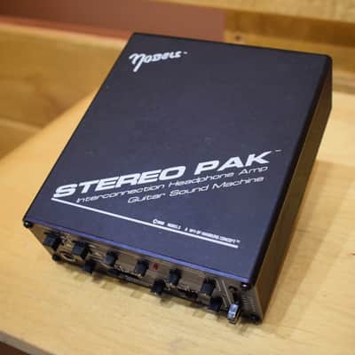 Nobels Stereo Pak 1990 Vintage Guitar Sound Machine 1990 OVP Headphones Korea image 4
