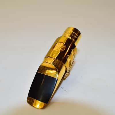 Otto Link Super ToneMaster 7 Metal Alto Saxophone Mouthpiece, Gold w/ Cover & Ligature image 6