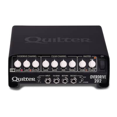 New Quilter Labs Overdrive 202 200-watt Head , Amazing Tone , Amazing Amp. Support Indie Music Shops image 1