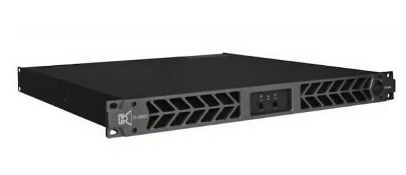 CVR Audio D-3302 2-Channel 3300 Watts Professional Power Amplifier image 1