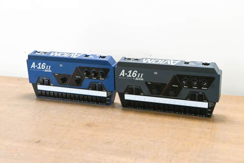 Aviom A-16II Personal Mixer (PAIR) CG01425 image 1
