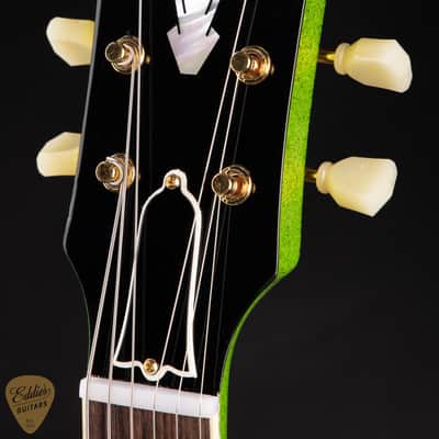 2024 - Gibson Custom Shop Made 2 Measure 1959 ES-335 Reissue Gloss Geko Green Sparkle 8.4 #A940225 image 7